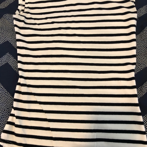 MINKPINK BLACK AND WHITE STRIPPED BODY SUIT XS - Picture 6 of 12